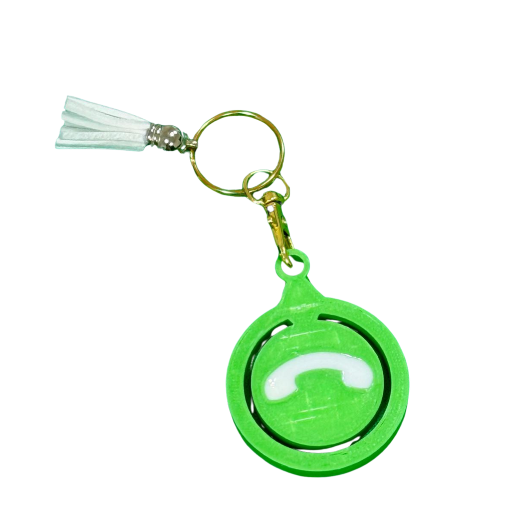 Tappy Smart NFC Keychain – Custom Social Media Tap Tag