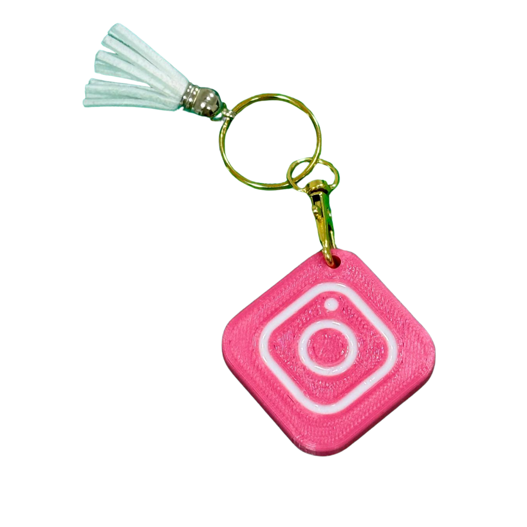 Tappy Smart NFC Keychain – Custom Social Media Tap Tag
